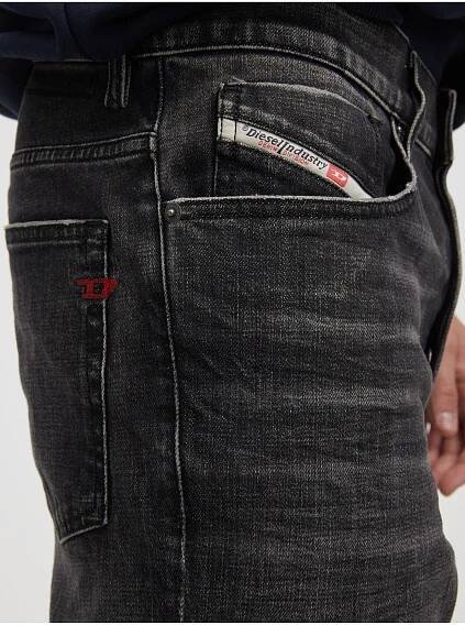 Diesel Černé pánské skinny fit džíny Diesel