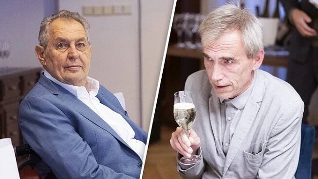 Miloš Zeman a syn David