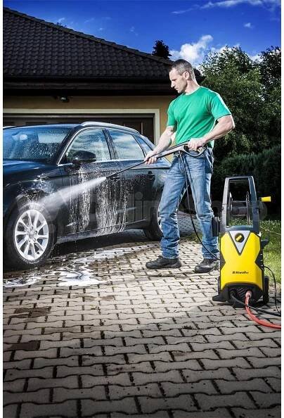 Vysokotlaký čistič Riwall REPW 150 SET