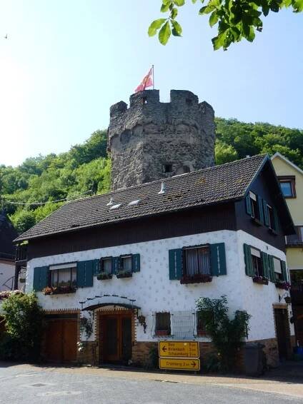 Balduinstein Portturm Port