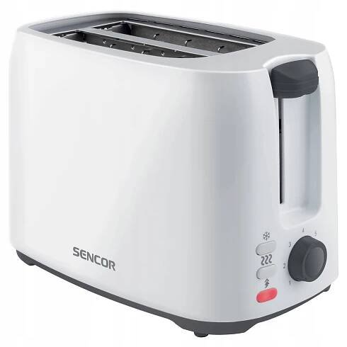 Elektrický topinkovač SENCOR STS 2606WH, 2 otvory, příkon 750 W