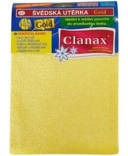 Clanax švédská utěrka Gold 40 × 40 cm, 320 g