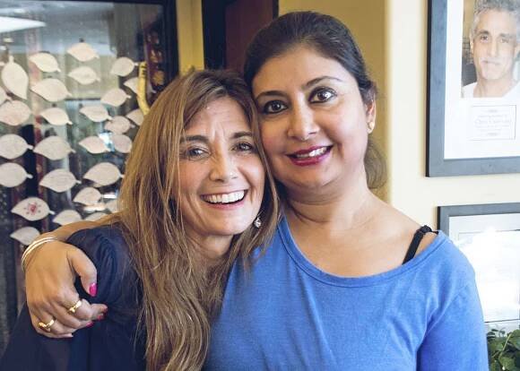 Michele and Rajashree