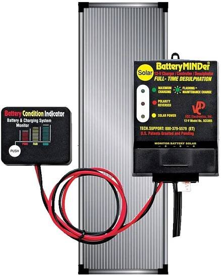 Battery MINDer Panel Solar Battery Desulfator