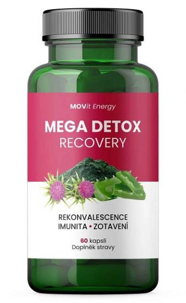 MOVit Energy Mega Detox Recovery 60 kapslí