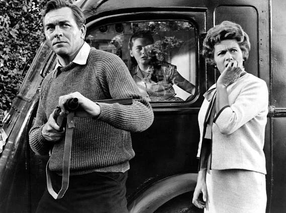 DAY OF THE TRIFFIDS, Howard Keel, Nicole Maurey, 1962