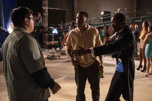 Siddiq Saunderson, Ashton Sanders - Wu-Tang: Americká sága - Hudební vydavatelství - Z natáčení