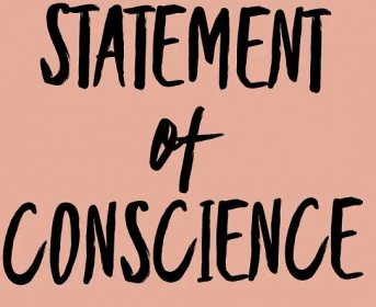 Statement of Conscience to Awaken Conscience. — Veritas, Caritas, Libertas