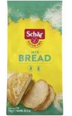 Schär Mix B Bread mix sypká směs bez lepku na pečivo a kynuté těsto 1000 g