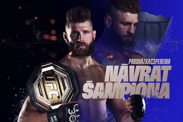 Jiří Procházka má před sebou titulový zápas v UFC. Fanoušci mohou vyhrát merch balíček