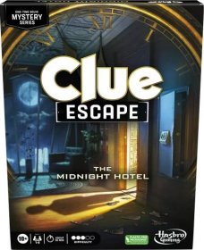 Clue Escape The Midnight Hotel Board Game for Kids and Family Ages 10 and Up, 1-6 Players - Walmart.com