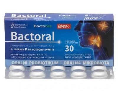Favea Bactoral + Vitamín D 30 tablet
