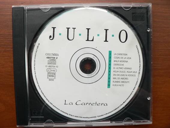 CD - Julio - Hudba