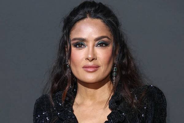 Salma Hayek Has a Great "Tip" for Covering Gray Hair Without Dye — See Photos