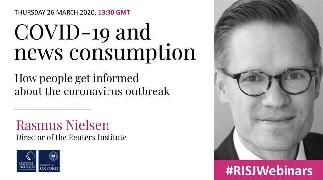How do people around the world get informed about coronavirus and the responses to the pandemic?