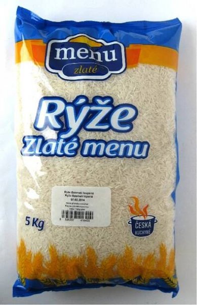 Rýže Basmati 5 kg LA Food - Rýže | Prodej potravin, nápojů a alkoholu Rojal