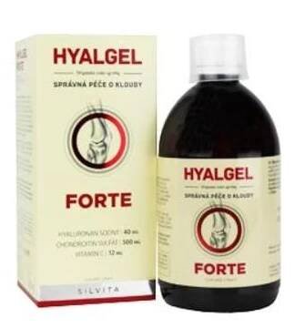 Hyalgel Forte na klouby pomeranč 500ml