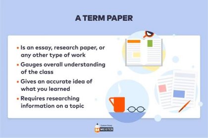 What is a term paper