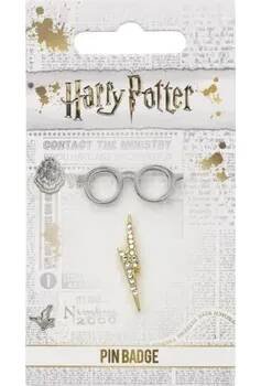 Přívěsek Odznak Harry Potter Brýle a blesk