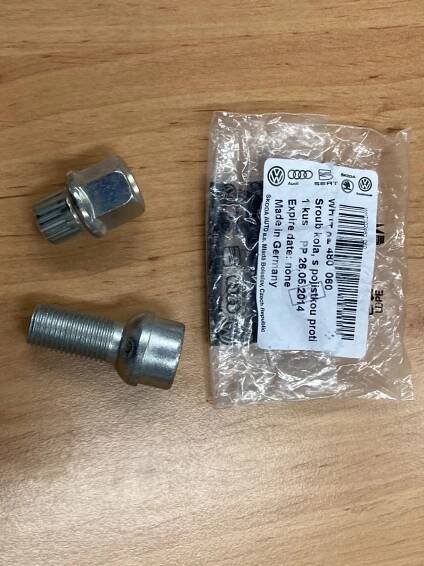 BEZPEČNOSTNÍ ŠROUB KOLA 60 - KAMAX M14x1,5x27,5 - kupte 4ks a máte sadu :o) | Oparts.cz - Nejlevnější originální díly