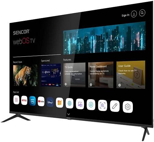 Sencor 65" LED (SLE 65US802TCSB)