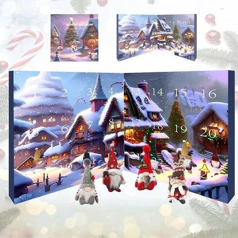 Adventní kalendář 2025 se skřítky