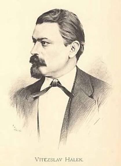 Portrét Vítězslava Hálka