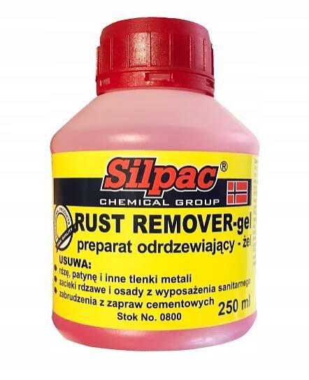 GEL SILPAC RUST REMOVER GEL 250 ML