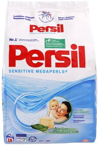 Persil Megaperls prací prášky z Německa