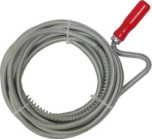 Toptrade 309162 čistič na odpad spirála 0,9 cm x 15 m