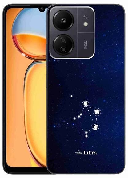Gelový kryt mmCase na Xiaomi Poco C65/Redmi 13C - souhvězdí Váhy