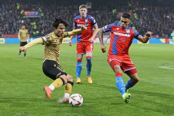 Fotbalová paráda. Plzeň porazila doma španělský Real Sociedad