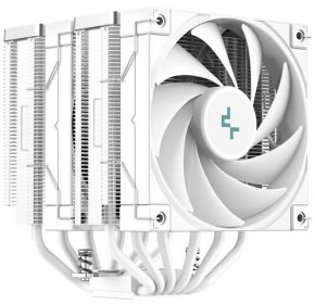 DEEPCOOL chladič AK620 / 2x120mm fan / 6x heatpipes / pro Intel i AMD / bílý