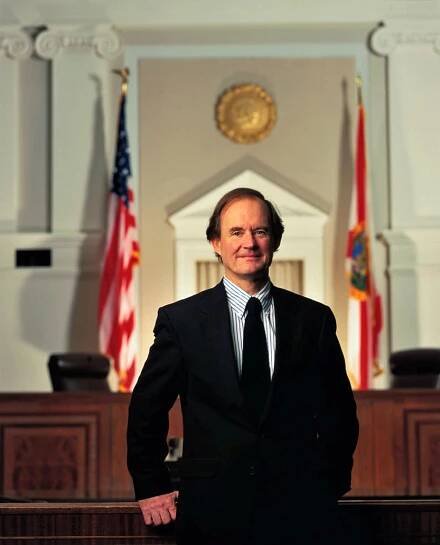 David Boies, at home in the courtroom in 2000. TIME magazine featured him as its 