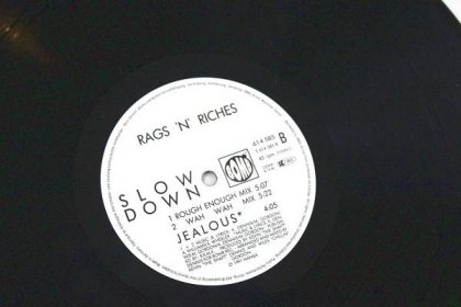 LP - Rags 'n' Riches – Slow Down (d8) - Hudba