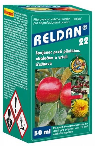 Přípravek proti škůdcům Reldan 22 EC 50 ml