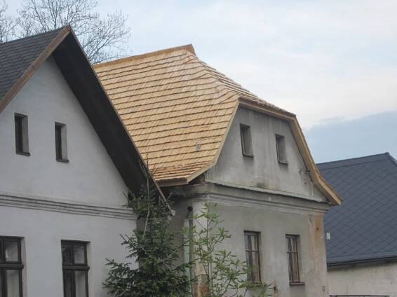 Šindelová střecha