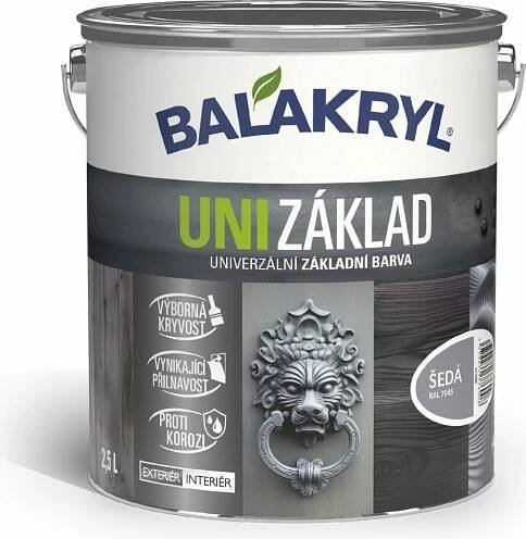 Balakryl uni základ 2.5 l šedá od 870 Kč - Heureka.cz