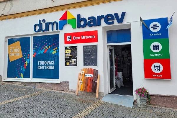BOLDIgroup - prodejna - Dům Barev Hlinsko