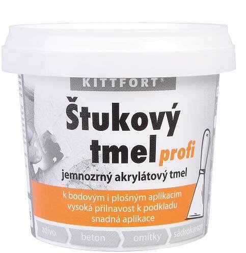 KITTFORT Akrylátový tmel na praskliny štukový 0,5 kg