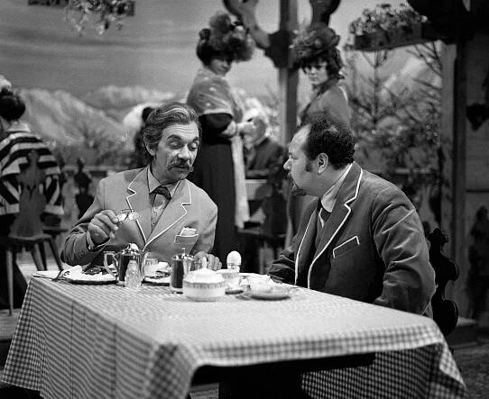 Úsměvy světa - Mark Twain - Z filmu - Josef Kemr, Vladimír Krška
