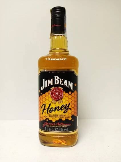 Jim Beam Honey 32,5% 1 l - Likéry | Prodej potravin, nápojů a alkoholu Rojal