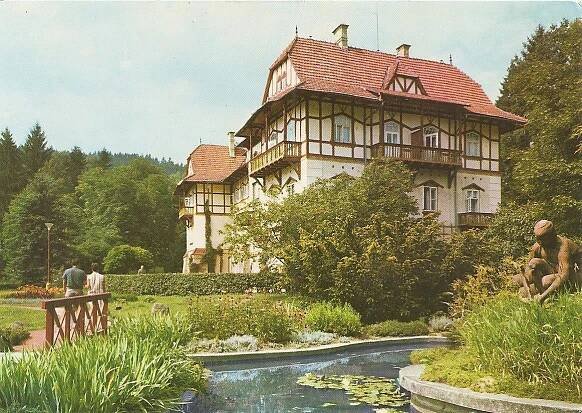 LUHAČOVICE - Dům Leoše Janáčka - Zlín - Pohlednice místopis