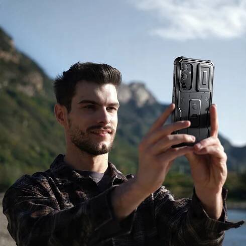 Tech Protect Kevlar Cam Plus pro Xiaomi Redmi Note 13 Pro 5G/Poco X6 5G černé
