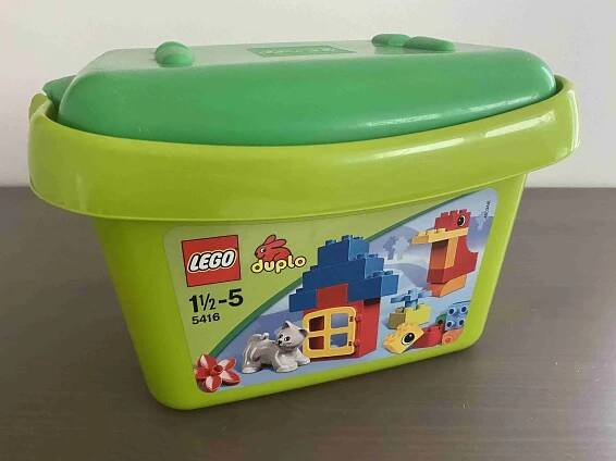 Lego Duplo 5416 - Set kostek s Boxem- kočka