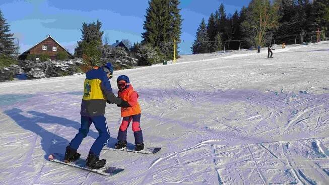 kurz snowboardingu severak