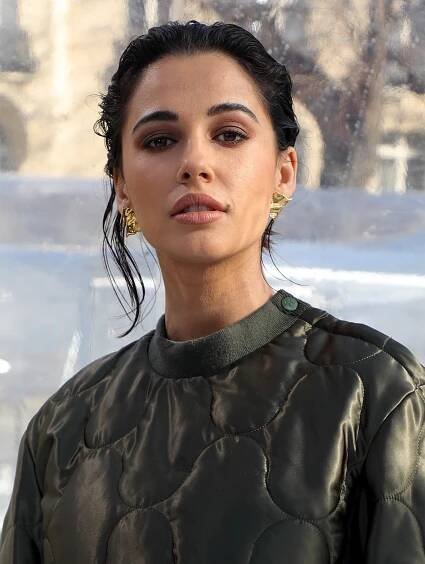 Naomi Scott at the Kenzo Show during Paris Fashion Week