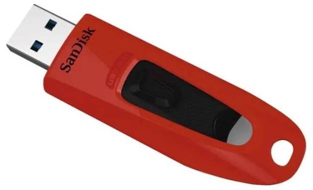 Flash disk SanDisk Ultra 32GB červený