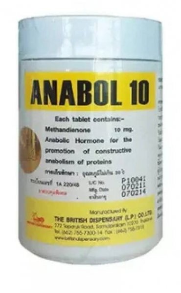 ANABOL 10 British Dispensary