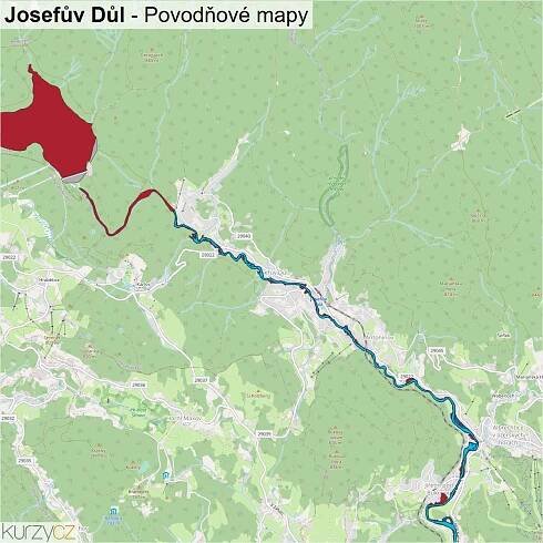 Josefův Důl - mapy | Kurzy.cz